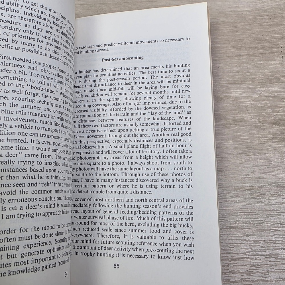 In Pursuit of Trophy Whitetails by Roger Rothhaar Paperback Hunting Book - Picture 8 of 10